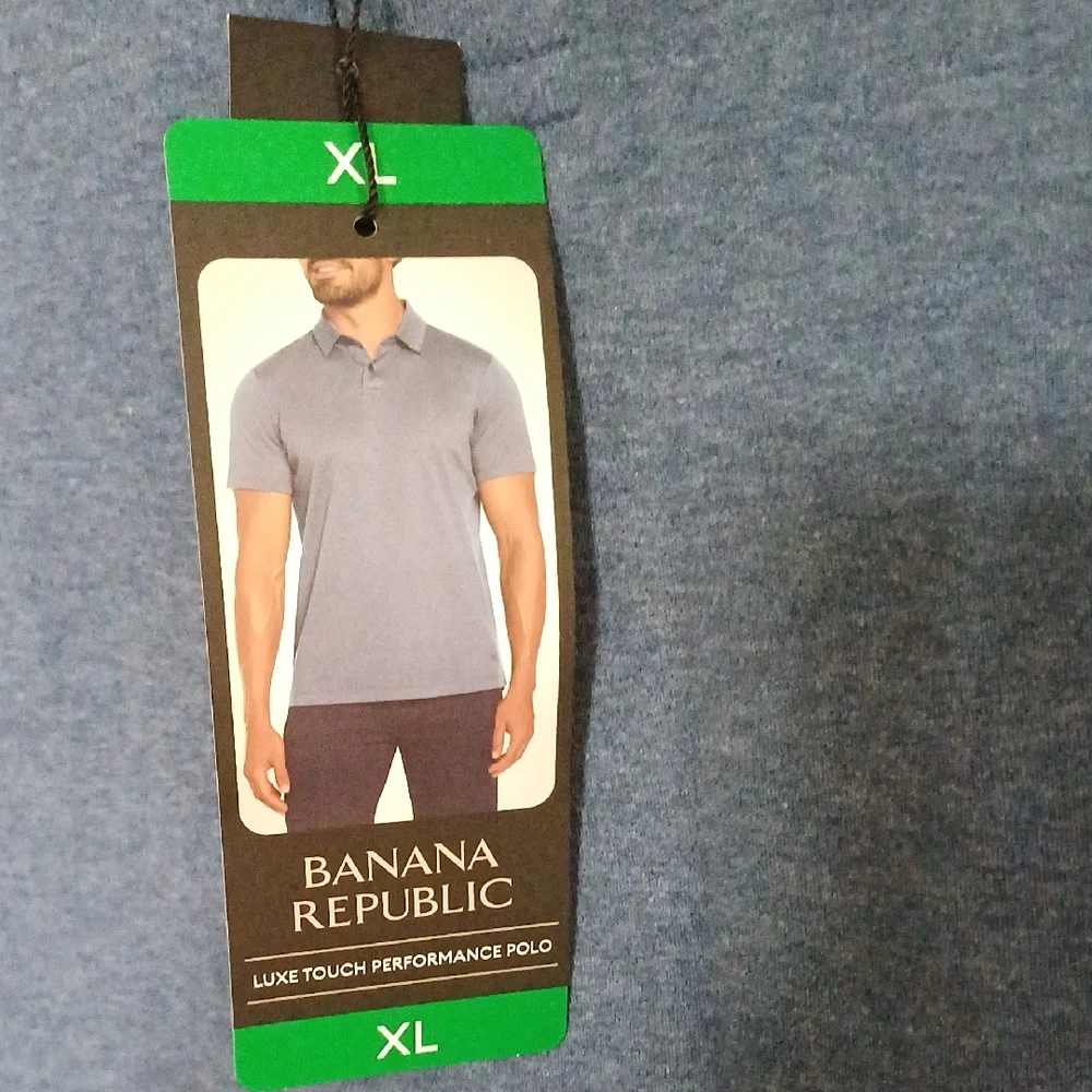 Banana Republic Blue Polo Shirt